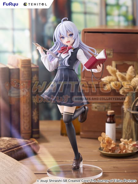 PRE-ORDER - Furyu - Wandering Witch: The Journey of Elaina - TENITOL TALL The Journey of Elaina - Elaina School Uniform ver.