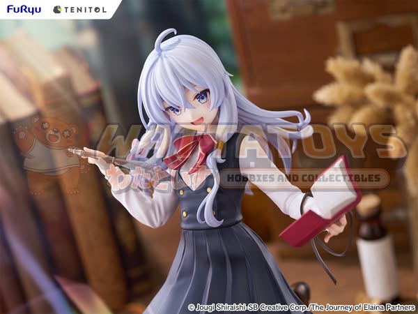 PRE-ORDER - Furyu - Wandering Witch: The Journey of Elaina - TENITOL TALL The Journey of Elaina - Elaina School Uniform ver.