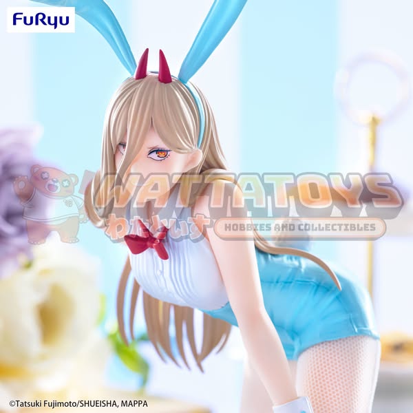 PRE-ORDER - FURYU - Chainsaw Man - BiCute Bunnies Figure - Power Light Blue Color ver.-