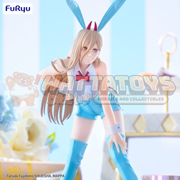 PRE-ORDER - FURYU - Chainsaw Man - BiCute Bunnies Figure - Power Light Blue Color ver.-