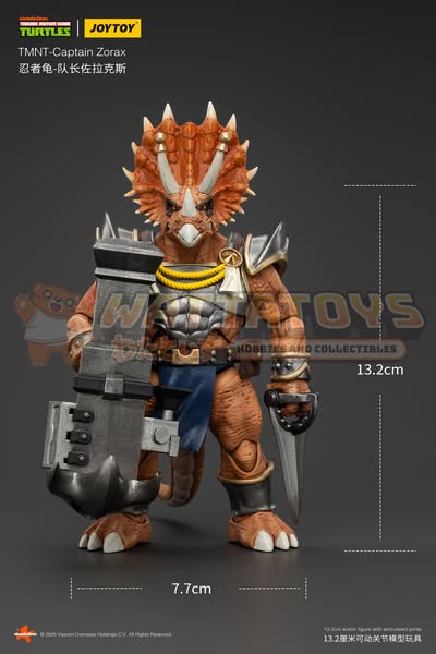 PRE-ORDER - JOYTOY - TMNT-Captain Zorax