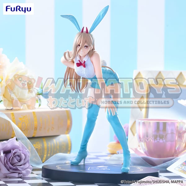 PRE-ORDER - FURYU - Chainsaw Man - BiCute Bunnies Figure - Power Light Blue Color ver.-