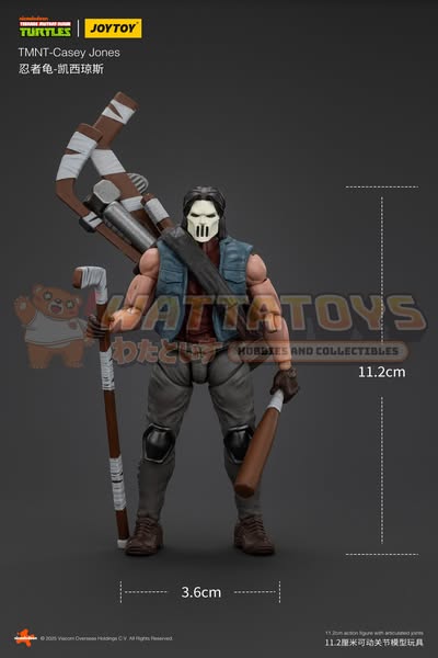 PRE-ORDER - JOYTOY - TMNT-Casey Jones