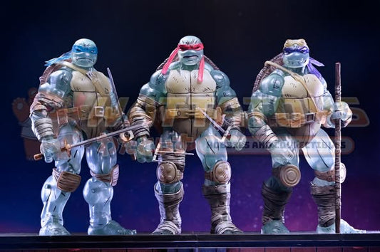 PRE-ORDER - NECA - TMNT (The Last Ronin) 7in Ghost Brothers 3 Pack