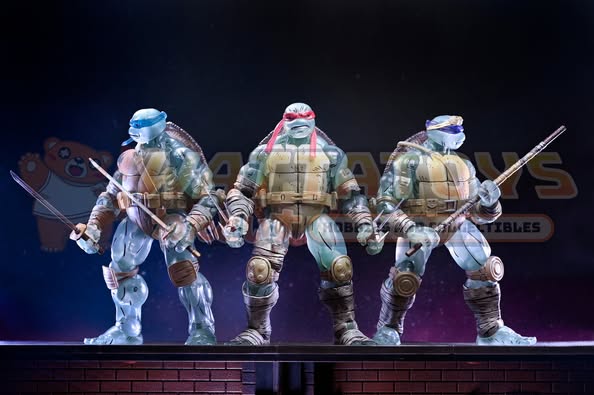 PRE-ORDER - NECA - TMNT (The Last Ronin) 7in Ghost Brothers 3 Pack