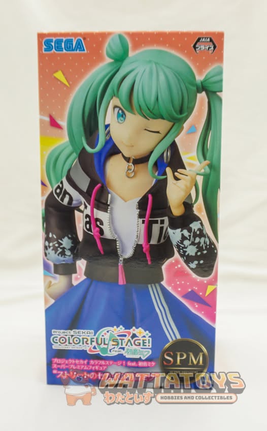 SEGA - HATSUNE MIKU COLORFUL STAGE! SMP Figure SMP Figure Street Sekai Miku