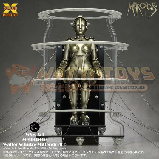 PRE-ORDER - X-Plus - 1/8 Plastic Model Kit - Metropolis Maschinenmensch Seated Ver.