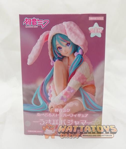 Furyu - Noodle Stopper - Hatsune Miku - Rabbit Ear Hood Pajama