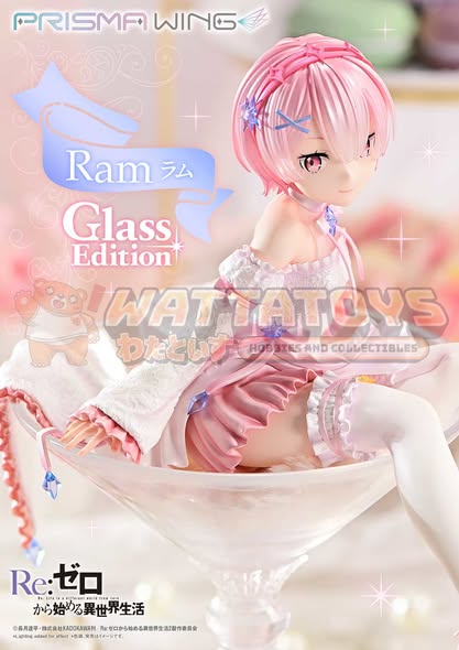 PRE-ORDER - Prime1Studios - Re:ZERO -Starting Life in Another World- - PRISMA WING - Ram Glass Edition 1/7 Scale Figure