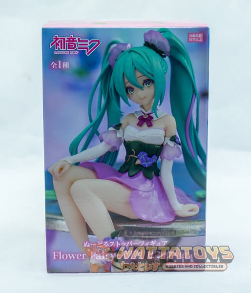 Furyu - Noodle Stopper-Hatsune Miku Flower Fairy Morning Glory Pink Color ver.