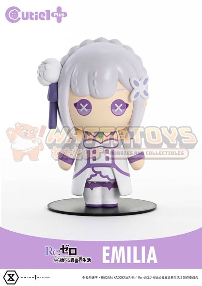 PRE-ORDER - Prime1Studios - Re:ZERO -Starting Life in Another World- - Cutie1 PLUS - Emilia / Rem / Ram