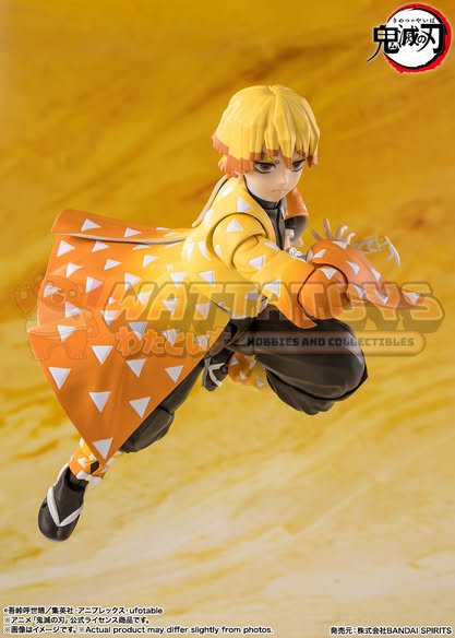 PRE-ORDER - Bandai Tamashii - Demon Slayer: Kimetsu no Yaiba - S.H.Figuarts Zenitsu Agatsuma