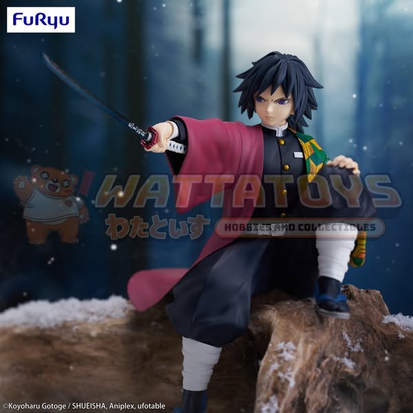 PRE-ORDER - Furyu - Demon Slayer: Kimetsu no Yaiba - Noodle Stopper Figure -Tomioka Giyu-