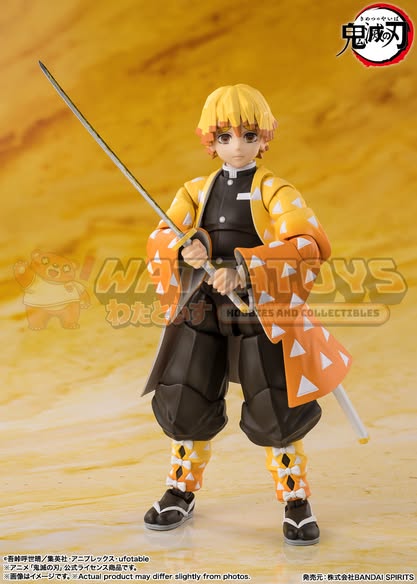 PRE-ORDER - Bandai Tamashii - Demon Slayer: Kimetsu no Yaiba - S.H.Figuarts Zenitsu Agatsuma