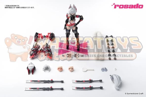PRE-ORDER - Earnestcore Craft - rosado Project - 1/10 RS-01 Rasetsu Sekiko