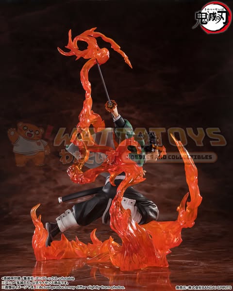 PRE-ORDER - Bandai Tamashii - Demon Slayer: Kimetsu no Yaiba - FiguartsZERO TANJIRO KAMADO KYOJURO RENGOKU'S SWORD GUARD ver.