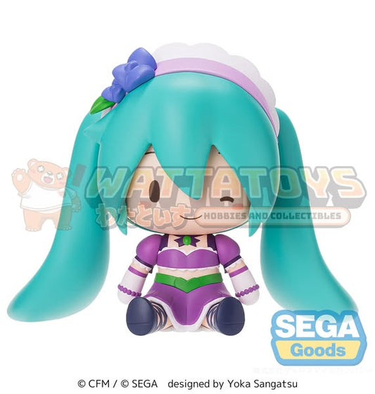 PRE-ORDER - SEGA - fuwa petit "Hatsune Miku x Love and Berry Dress Up and Dance!" Chibi Figure "Sparkly Purple"