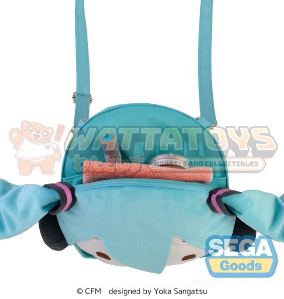 PRE-ORDER - SEGA - fuwa petit "Hatsune Miku" Face Shoulder Bag (M)