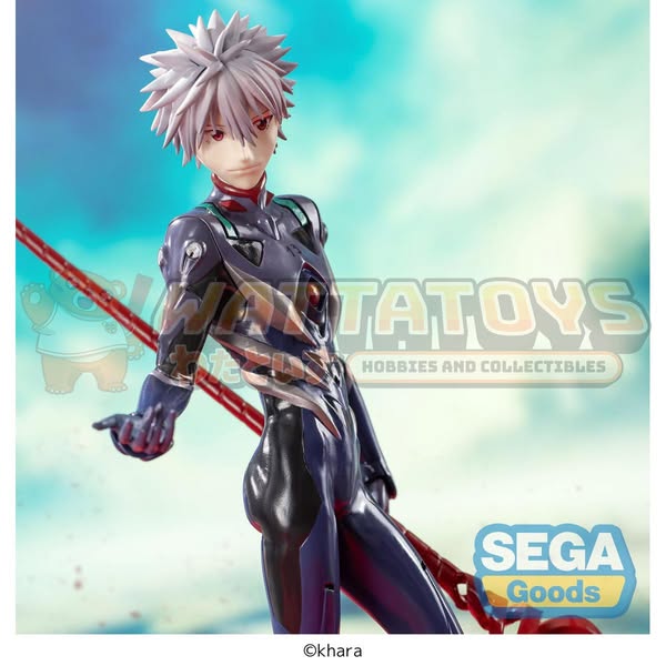 PRE-ORDER - SEGA - "EVANGELION: 3.0+1.0 Thrice Upon a Time - Luminasta Kaworu Nagisa x Spear of Longinus