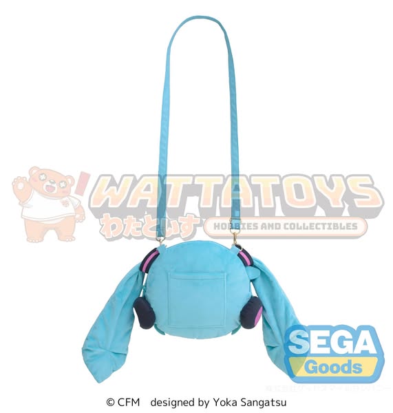 PRE-ORDER - SEGA - fuwa petit "Hatsune Miku" Face Shoulder Bag (M)