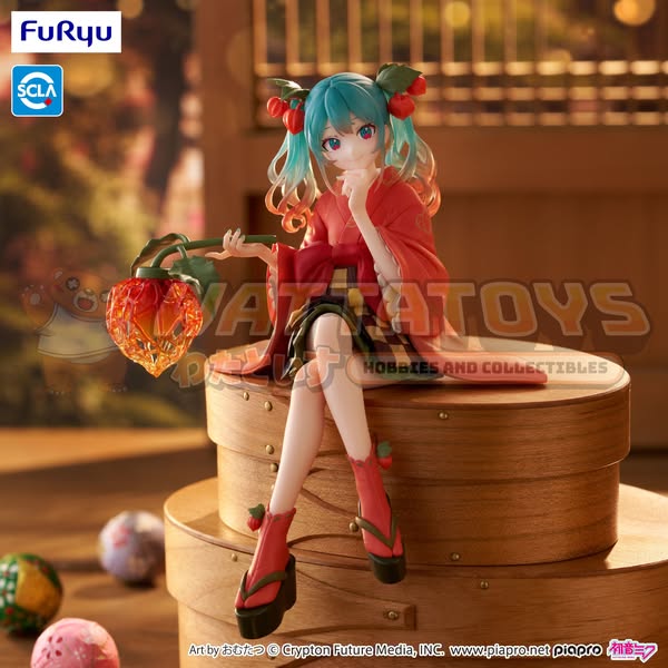 Furyu - Hatsune Miku Noodle Stopper Figure -Flower Fairy Winter Cherry-