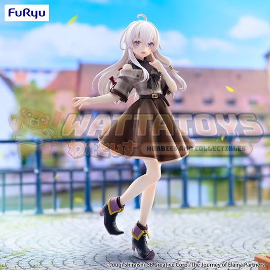 PRE-ORDER - Furyu - Wandering Witch: The Journey of Elaina - Trio-Try-iT Figure -Elaina Brown Outfit ver.-