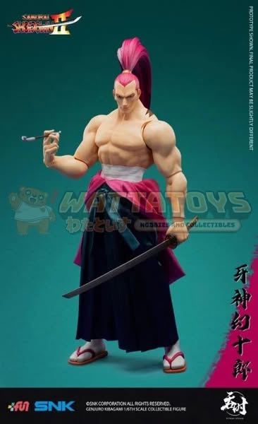 [PRE-ORDER] Tunshi Studio - SAMURAI SHODOWN II - 1/6 scale GENJURO KIBAGAMI (SNK Licensed)