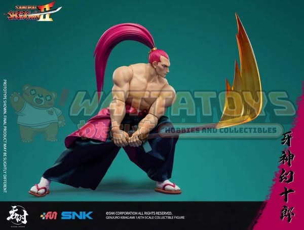 [PRE-ORDER] Tunshi Studio - SAMURAI SHODOWN II - 1/6 scale GENJURO KIBAGAMI (SNK Licensed)