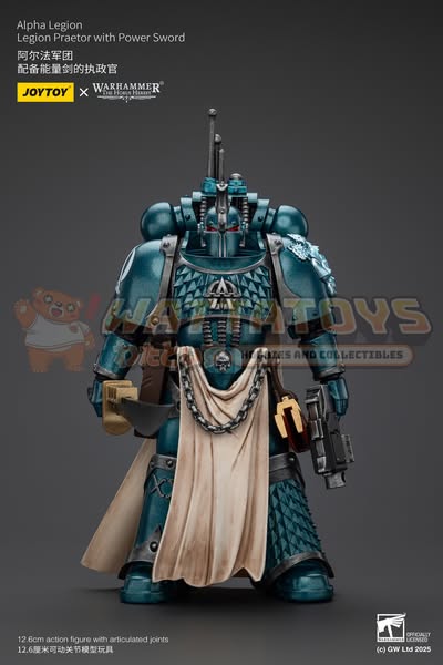 [PRE-ORDER] Joytoy - Warhammer 40000 - Alpha Legion Legion Praetor with Power Sword