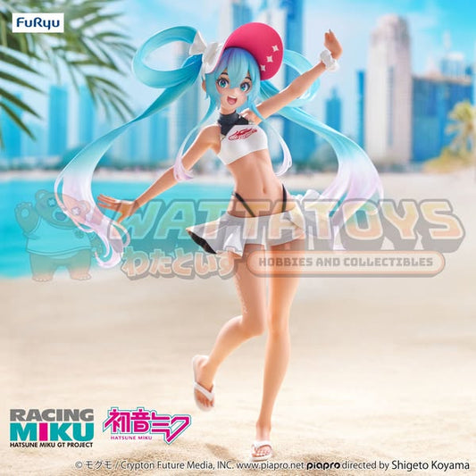 PRE-ORDER - Furyu - Hatsune Miku GT Project - Trio-Try-iT Figure -Racing Miku 2024 Summer Holiday ver.-