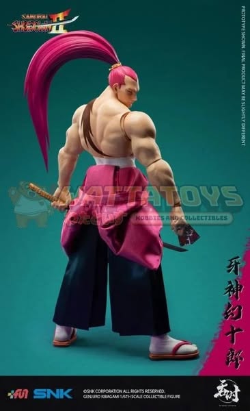 [PRE-ORDER] Tunshi Studio - SAMURAI SHODOWN II - 1/6 scale GENJURO KIBAGAMI (SNK Licensed)