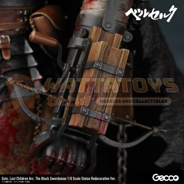 [PRE-ORDER] Gecco - Berserk - Guts (Lost Children Arc) The Black Swordsman 1/6 Scale Statue Redecoration Ver.