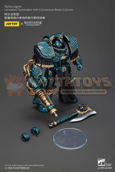 [PRE-ORDER] Joytoy - Warhammer 40000 - Alpha Legion Lernaean Terminator with Conversion Beam Cannon