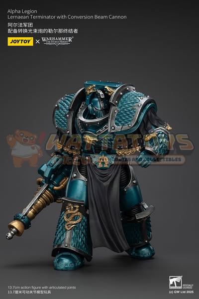 [PRE-ORDER] Joytoy - Warhammer 40000 - Alpha Legion Lernaean Terminator with Conversion Beam Cannon