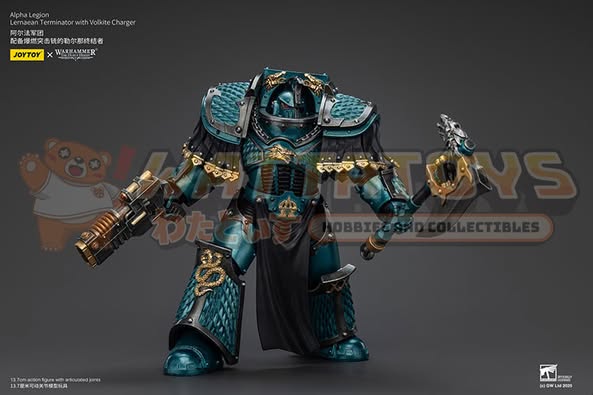 [PRE-ORDER] Joytoy - Warhammer 40000 - Alpha Legion Lernaean Terminator with Volkite Charger