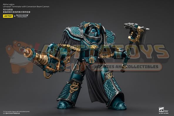 [PRE-ORDER] Joytoy - Warhammer 40000 - Alpha Legion Lernaean Terminator with Conversion Beam Cannon