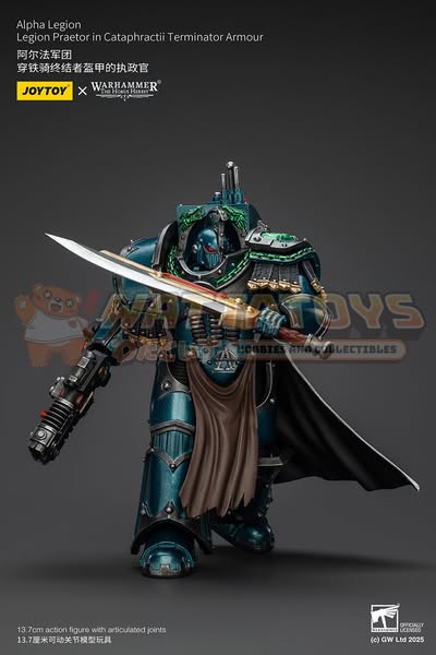 [PRE-ORDER] Joytoy - Warhammer 40000 - Alpha Legion Legion Praetor in Cataphractii Terminator Armour