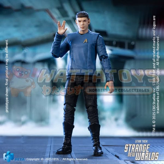 [PRE-ORDER] HIYA Toys - Star Trek Strange New Worlds - 1/18 scale Spock Action Figure