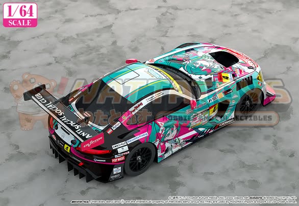 [PRE-ORDER] GOODSMILE RACING - 1/18 scale Good Smile Hatsune Miku AMG 2025 Season Opening Ver.