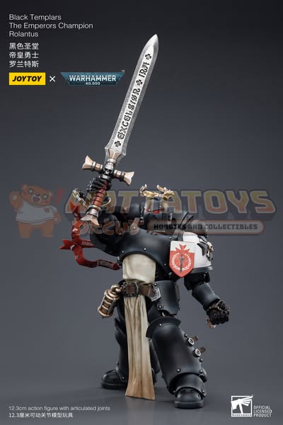 [PRE-ORDER] Joytoy - Warhammer 40000 - Black Templars The Emperors Champion Rolantus (2025)