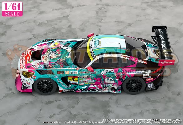 [PRE-ORDER] GOODSMILE RACING - 1/43 scale Good Smile Hatsune Miku AMG 2025 Season Opening Ver.