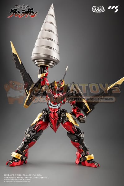 [PRE-ORDER] CCSTOYS - TENGEN TOPPA GURREN LAGANN - MORTAL MIND SERIES GURREN LAGANN ALLOY ACTION FIGURE