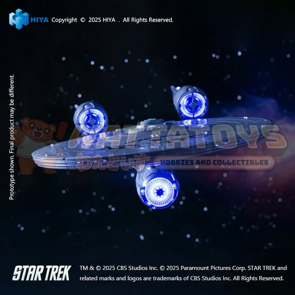 [PRE-ORDER] HIYA Toys - Star Trek 2009 - 38cm USS Enterprise NCC-1701
