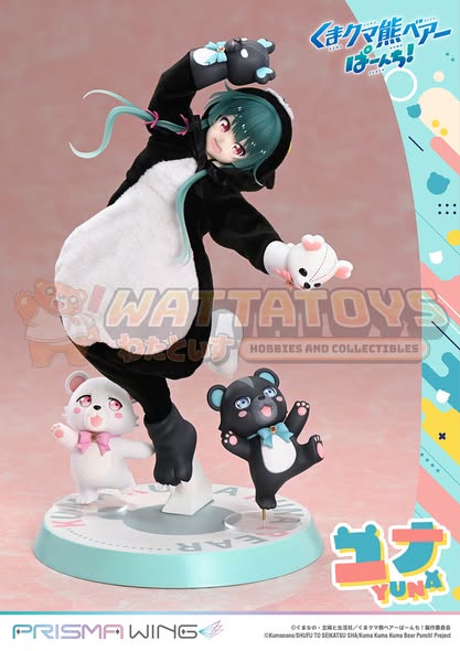 [PRE-ORDER] Prime1 Studios - Kuma Kuma Kuma Bear - Punch! - PRISMA WING Yuna 1/7 Scale Pre-Painted Figure (Deluxe Ver.)
