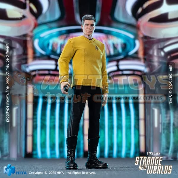 [PRE-ORDER] HIYA Toys - Star Trek Strange New Worlds - 1/12 scale Pike Action Figure