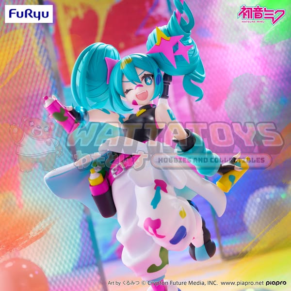 [PRE-ORDER] Furyu - Hatsune Miku Trio-Try-iT Figure -Paint Girl-