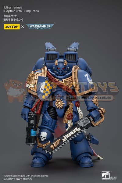 [PRE-ORDER] Joytoy - Warhammer 40000 - Ultramarines Captain With Jump Pack (2025)