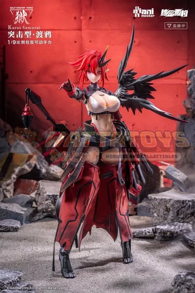 [PRE-ORDER] Animester - 1/9 scale Nuclear Gold Reconstruction Wolf-Mastiff Force Karas Samurai