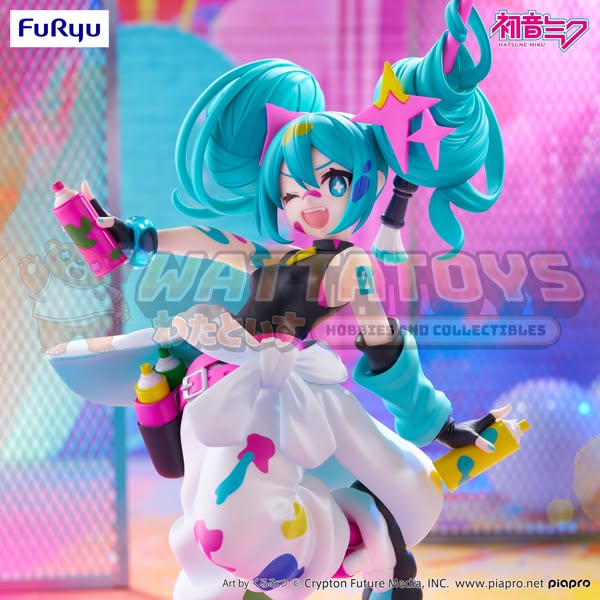 [PRE-ORDER] Furyu - Hatsune Miku Trio-Try-iT Figure -Paint Girl-