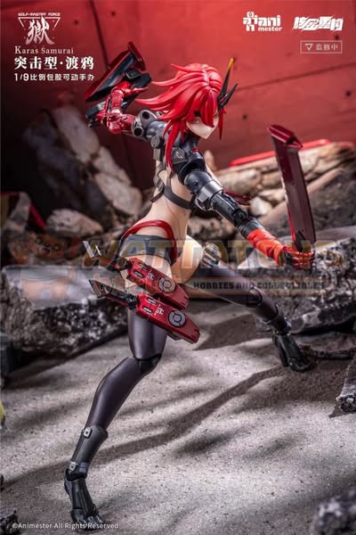[PRE-ORDER] Animester - 1/9 scale Nuclear Gold Reconstruction Wolf-Mastiff Force Karas Samurai